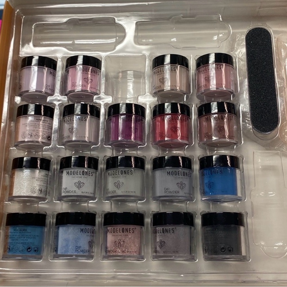 Modelones Dip Powder Kit - Rainbow Color Set - Picture 2 of 3